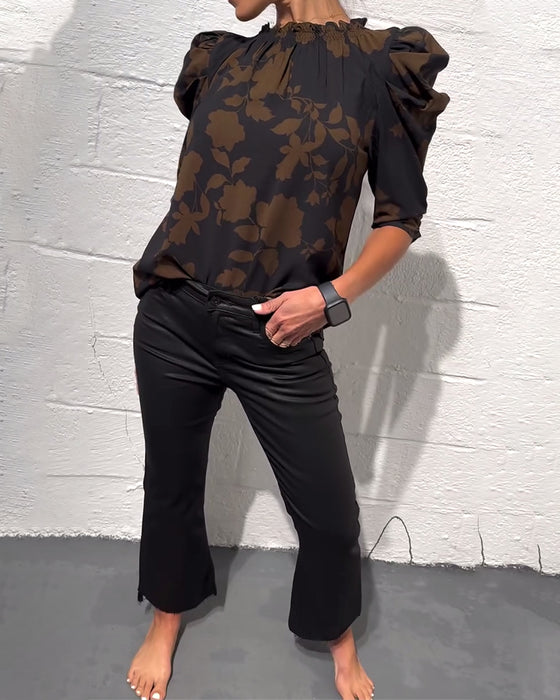 Blouse Pompmouw Ruche