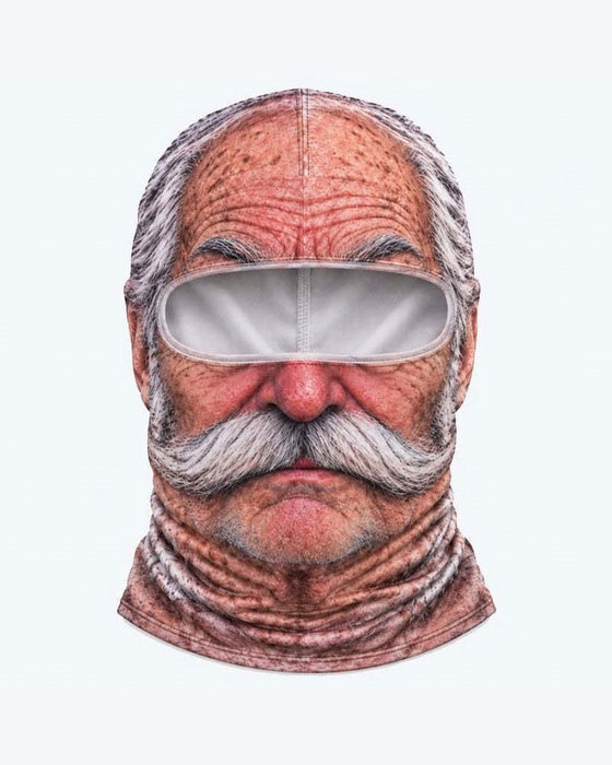Masker Grappig 3d Brompot Oude Man Ski