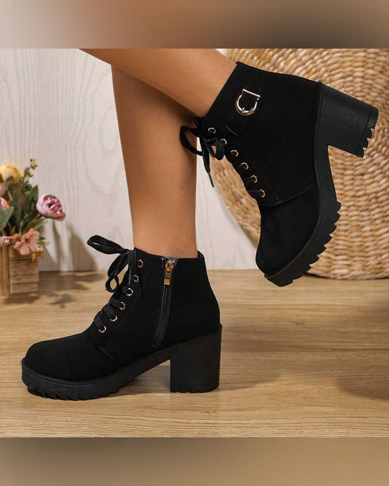 Chunky Platform Enkelbottines