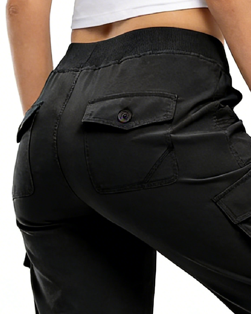 Broek Casual Cropped Multi-Zak Wandelen