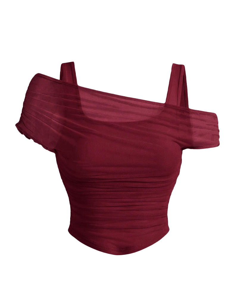 Blouse Gaas Geruwd Cami