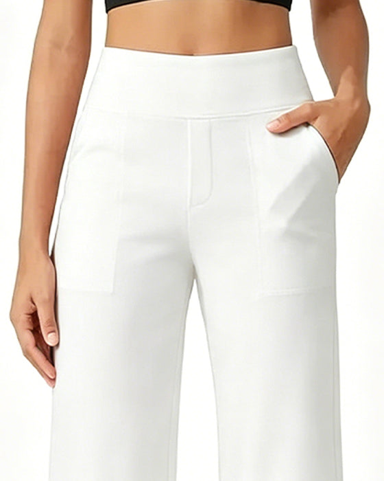 Broek Slim Fit Casual Veelzijdige Zak