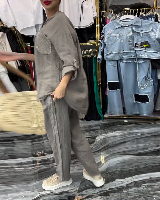 Pak Opstaande Kraag Zak Casual