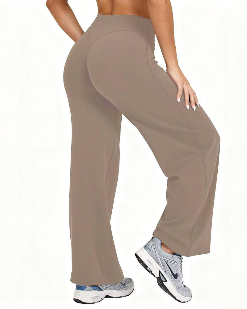 Broek Casual Yoga Wijd Pijp