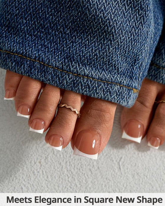 Teennagels French Kort Nude