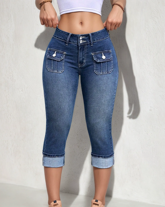 Jeans Casual Zak Cropped