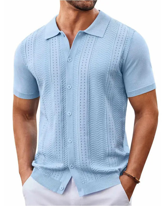 Shirts Opengewerkt Brei Knoop
