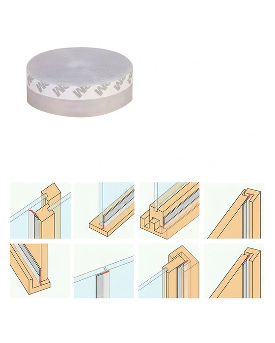 Tochtstrip Deurrubber