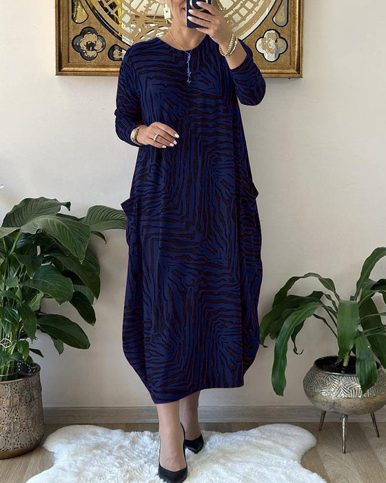 Mode  Losse print zakjurk