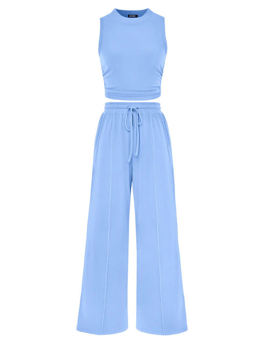 Set Vest En Broek Met Elastische Taille