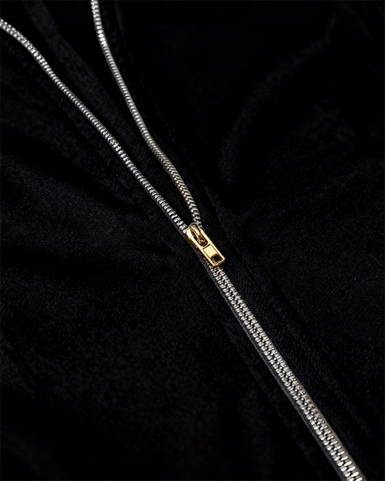 Jurk Met Kraag Met Ritssluiting En Franjeszoom