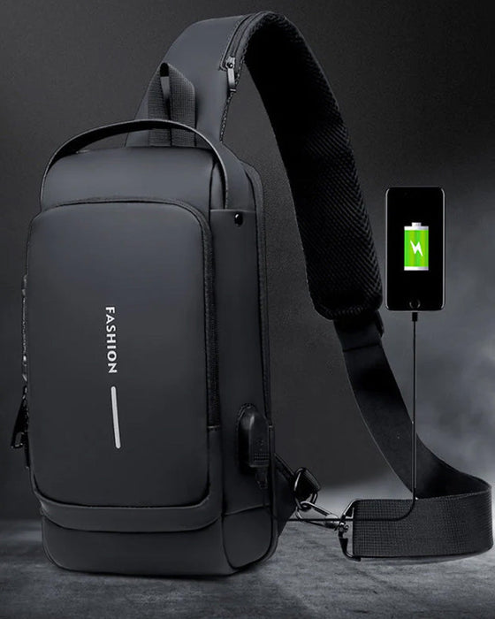 Wachtwoord anti-diefstal borsttas