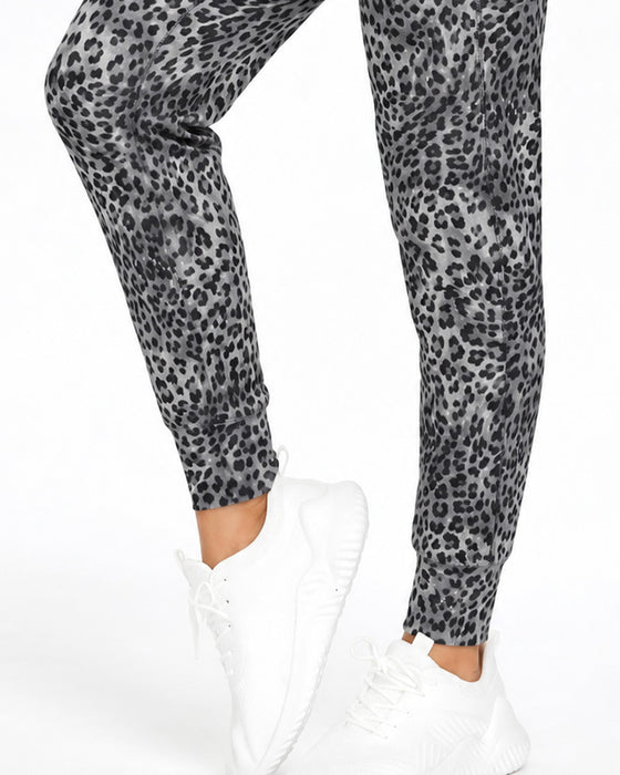 Broek Hoge Taille Zak Effen Lange