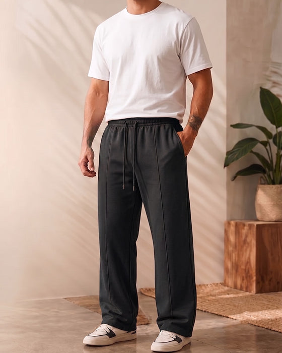 Broek Casual Heren Los Sport