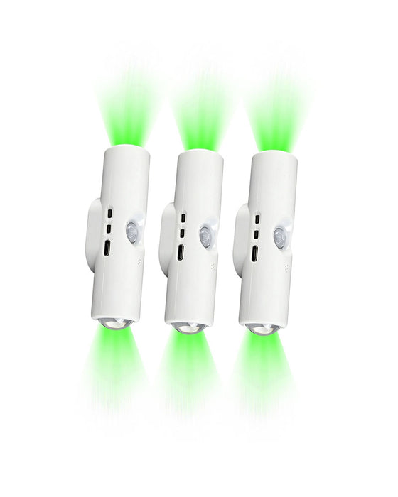 Dubbele Kop Kattenoog Sensor Wandlamp