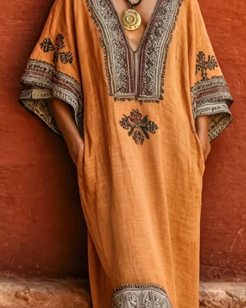 Jurk Bohemien Los Casual