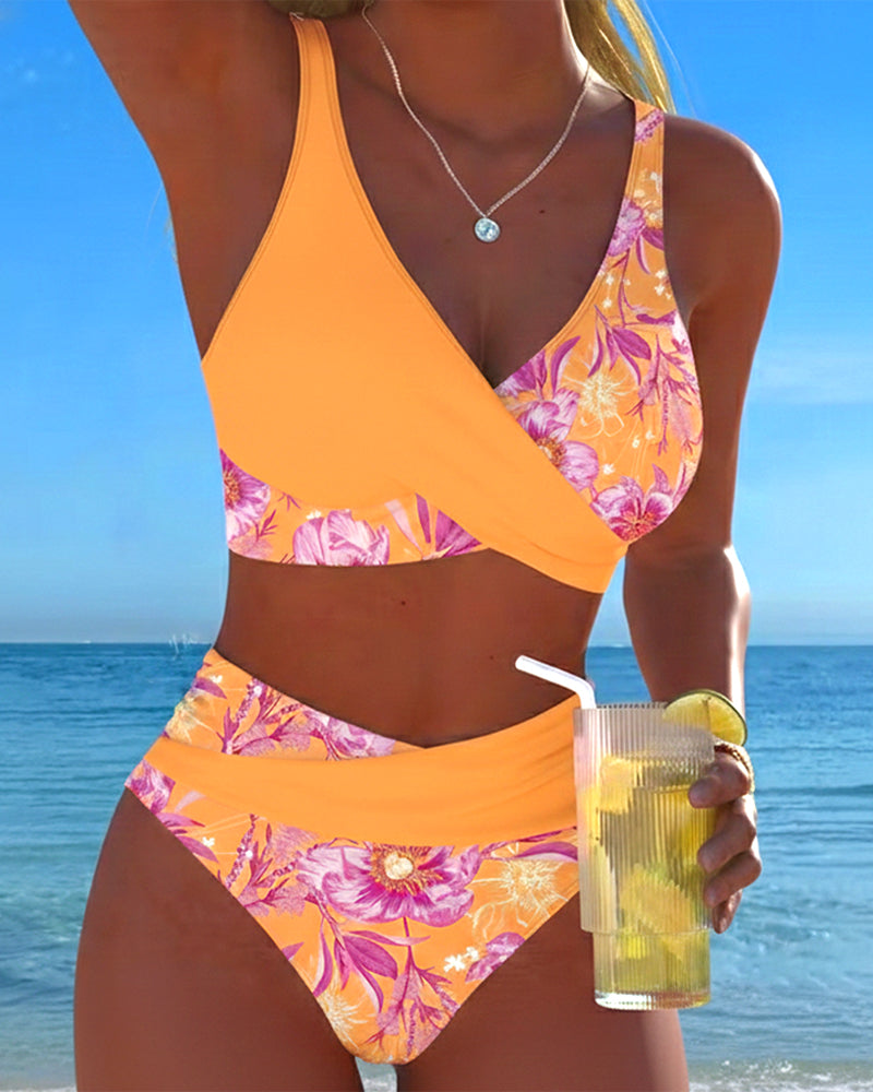 Bikini Bloemig Print Sexy