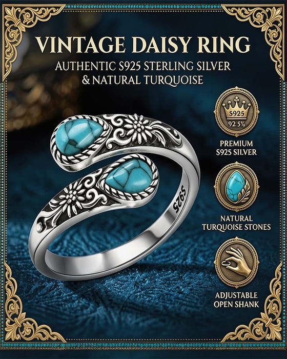 Madeliefjespatroon Ring