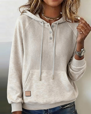 Casual Hoodie Met Lange Mouwen