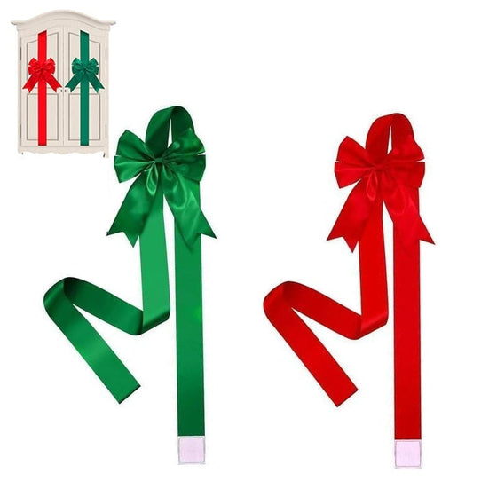Kerst Deur Strik Lint Decoratie