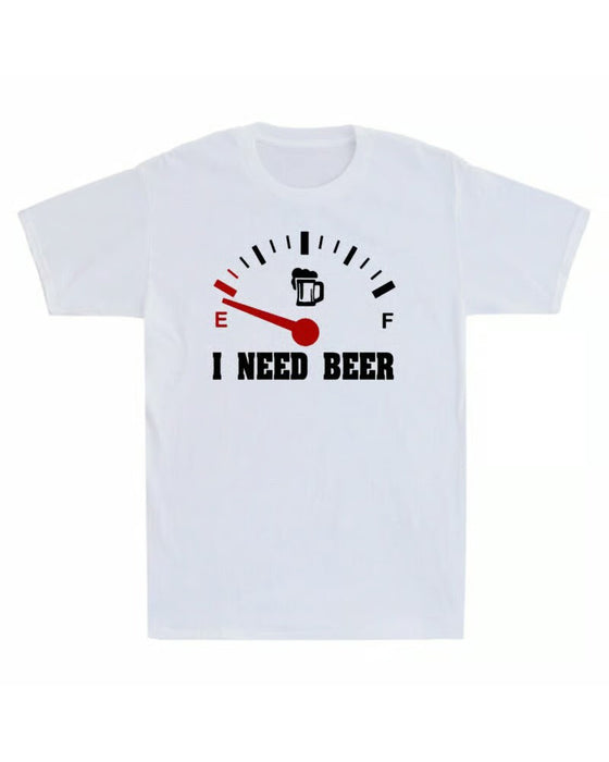 T-Shirt Heren Zandloper Print