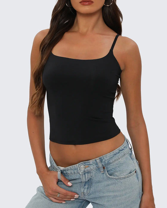 Cami Top Effen Casual