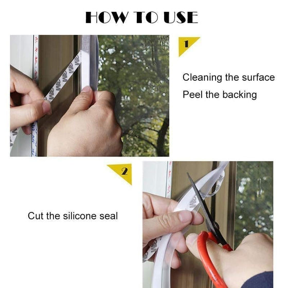 Tochtstrip Deurrubber