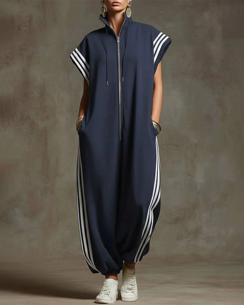 Jumpsuit Hip Hop Gestreept