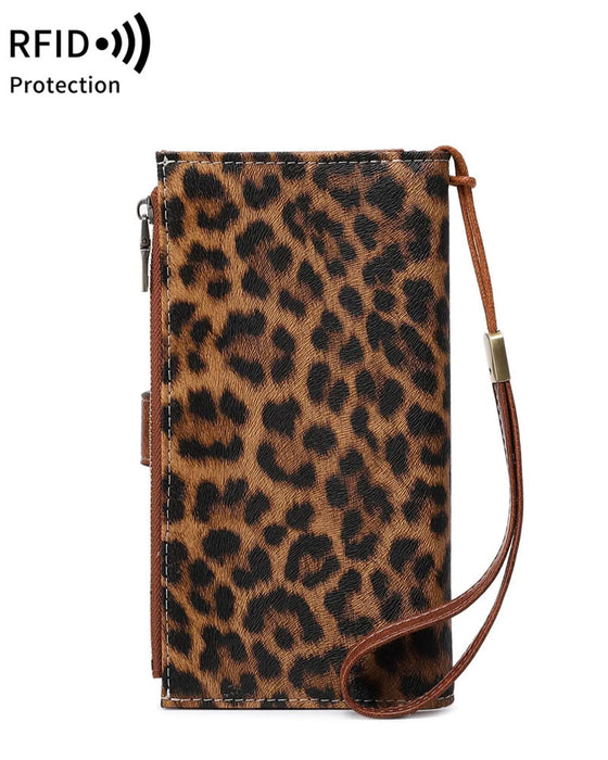 Dames Rits Lange Portemonnee Trendy Exquise Cadeau Portemonnee