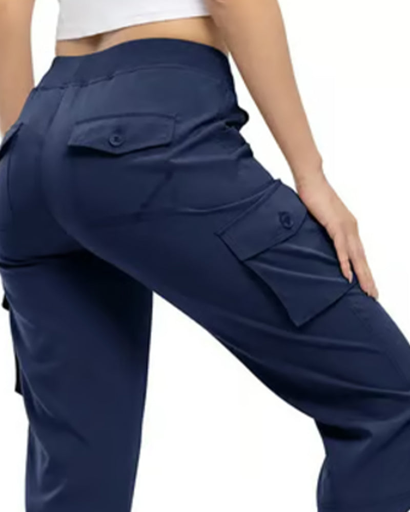 Broek Casual Cropped Multi-Zak Wandelen