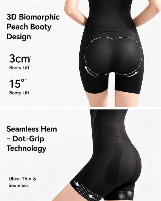Verkoelende Buikcontrole Bilverhogende Shapewear Bodysuit