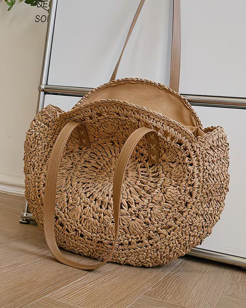 Tas Handgeweven Stro