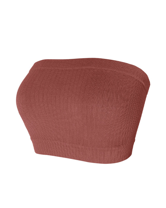 Lingerie Mouwloos Effen Kleur Bandeau