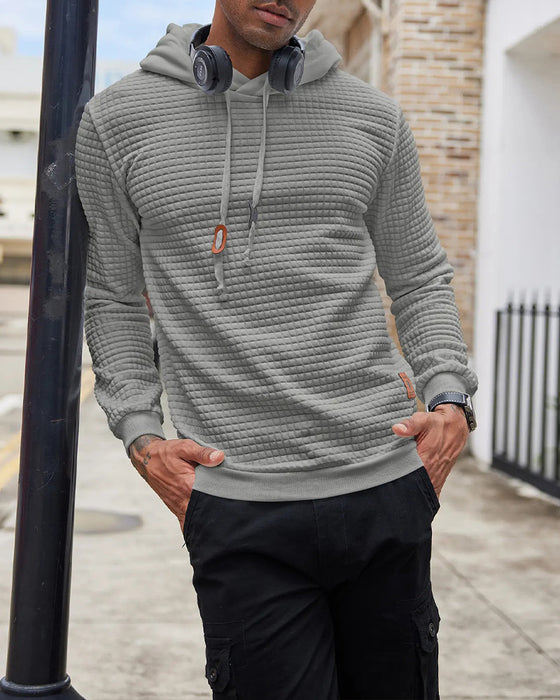 Hoodie Heren Met Capuchon Effen