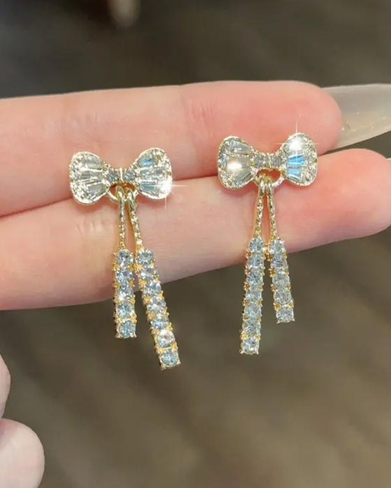 Oorbellen Sprankelende Vlinder