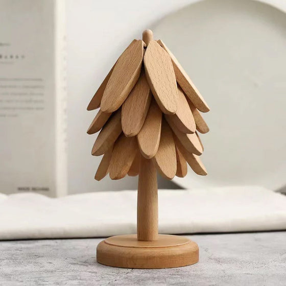 👍 Een Boom Massief Hout Isolatie Placemat