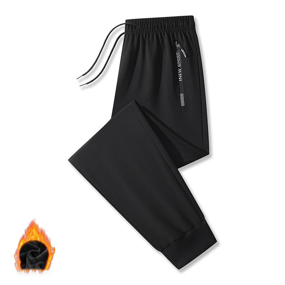 Broek Thermisch Fleece-Gevoerd Casual Actief