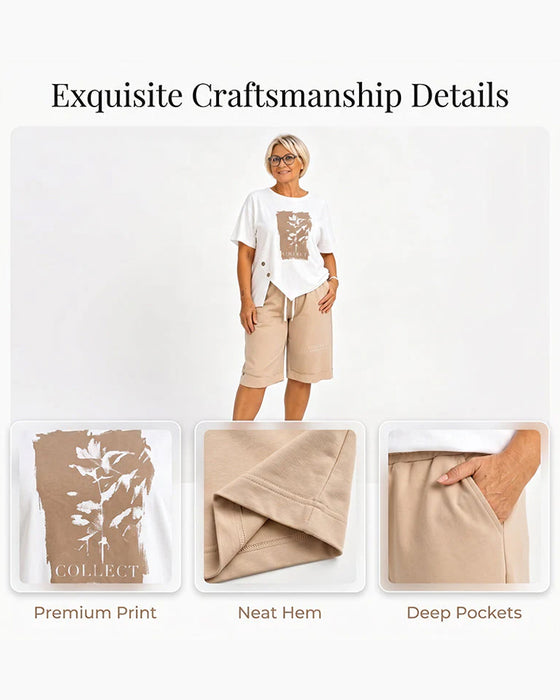 Set Korte Mouw T-Shirt En Shorts