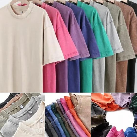 T-Shirt Heren Vintage Loose