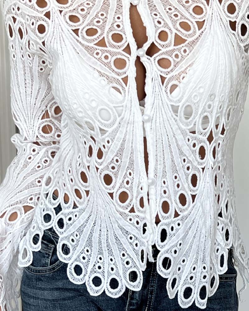 Jas Cut-Out Klokmouw