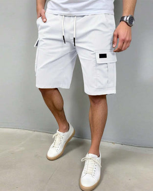 Shorts Cargo Zak Casual Trekkoord