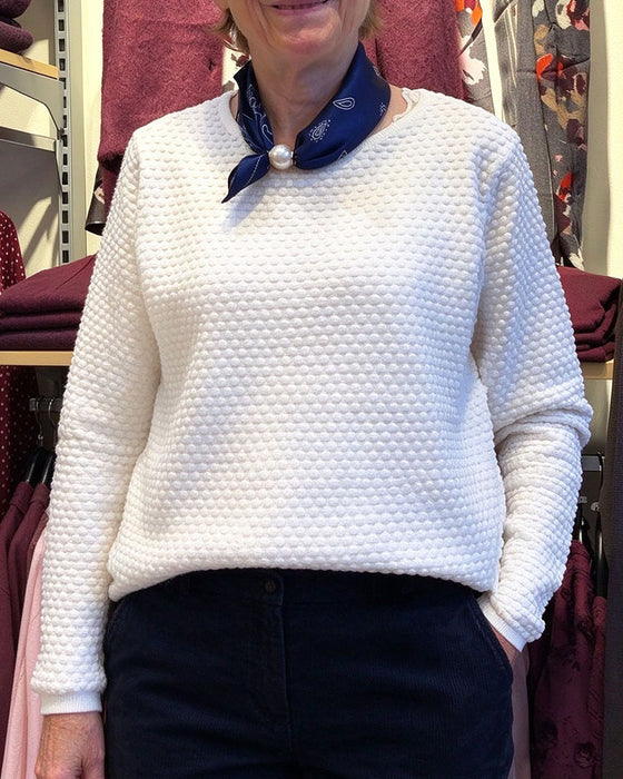 Sweatshirt Ronde Hals Pullover Effen