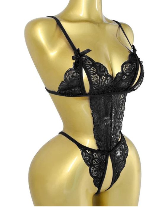 Lingerie Kant Strik Een Delig Sexy