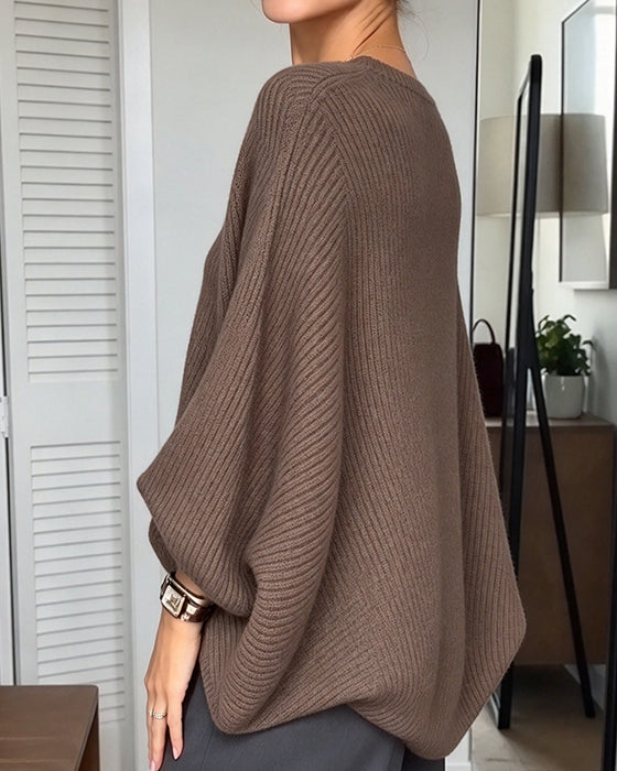 Pullover Stijlvol Vleermuismouw