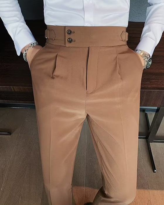 Heren Broek Zak Effen Casual Jurk