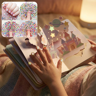 Glow-In-The-Dark Nagelstickers Voor Kinderen