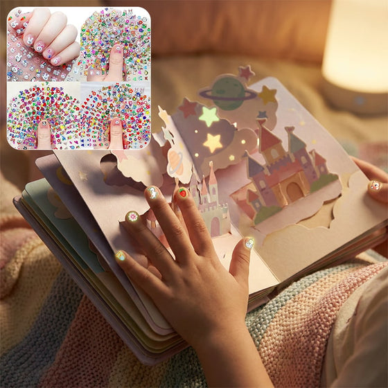 Glow-In-The-Dark Nagelstickers Voor Kinderen