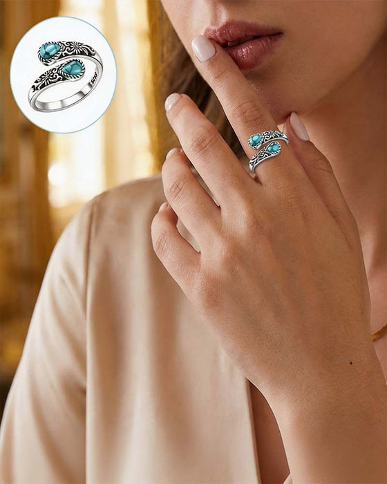 Madeliefjespatroon Ring