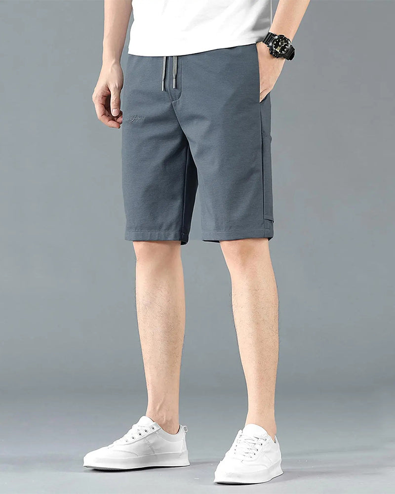 Shorts Heren Casual Effen