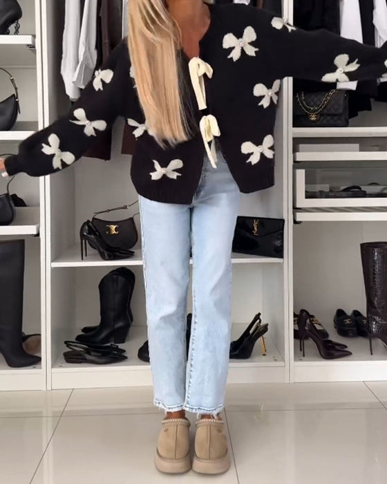 Strik-kralen vetervest